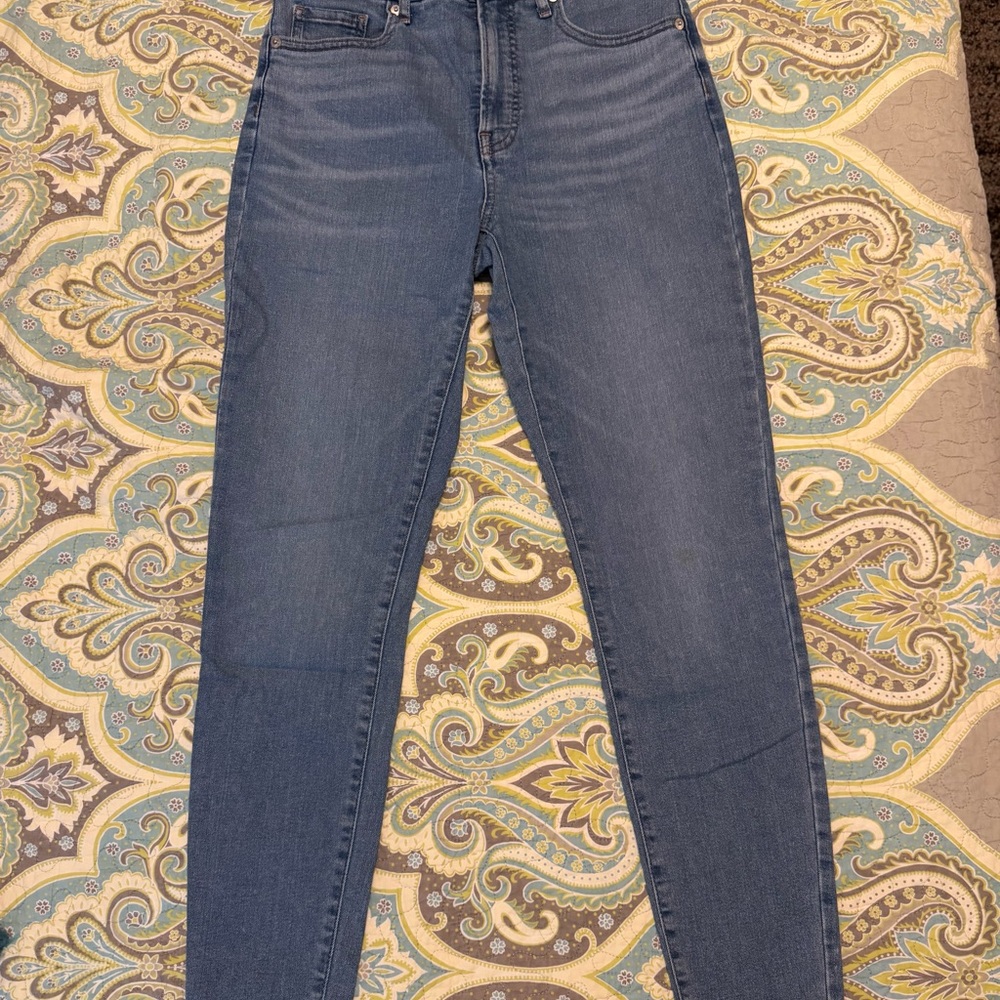 Everlane Curvy High Rise Skinny Jeans Size 27